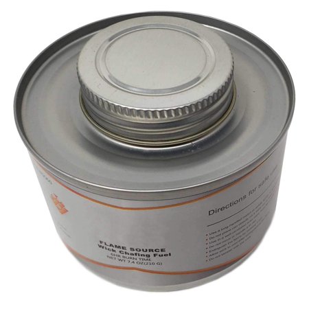 Lavo Home Chafing Dish Fuel/Gel Cans-Includes Glycol Wick Chafing Fuels, Burns for 6 Hours (8.0 OZ) for Your Cooking, Food Warming, Buffet Events Parties(6 Hour Burn time),7.4 oz (6)