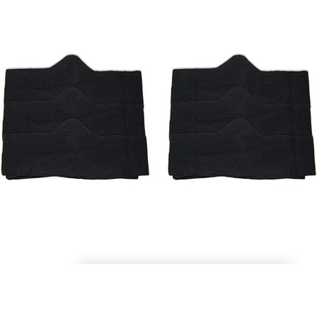 Super Soft Sweat Wicking Bra Liners - Plush Material: 100% Cotton - Seamless Tagless - Gentle Machine Wash & Dry (Medium Black 6-Pack)
Super Soft Sweat Wicking Bra Liners - Plush Material: 100% Cotton - Seamless Tagless - Gentle Machine Wash & Dry (Medium Black 6-Pack)