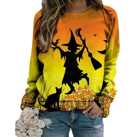Mrat Long Sleeve Tunic Tops for Women Long Sleeve Round-Neck Blouses & Shirts Ladies Printed Long Sleeves Round Neck Casual Pullover Tops Long Sleeve Corset Tops for Female Plus Size
Mrat Long Sleeve Tunic Tops for Women Long Sleeve Round-Neck Blouses & Shirts Ladies Printed Long Sleeves Round Neck Casual Pullover Tops Long Sleeve Corset Tops for Female Plus Size