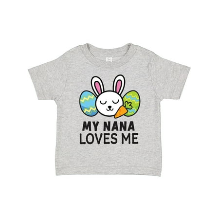 Inktastic My Nana Loves Me with Bunny and Easter Eggs Gift Toddler Boy or Toddler Girl T-Shirt
Inktastic My Nana Loves Me with Bunny and Easter Eggs Gift Toddler Boy or Toddler Girl T-Shirt