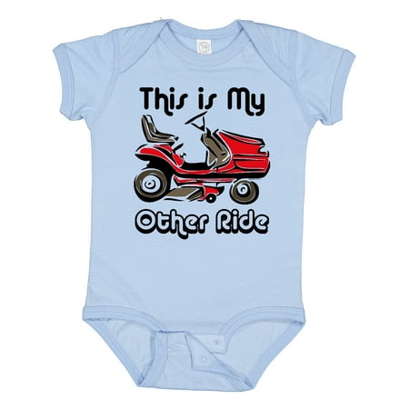 Inktastic Mower My Other Ride Gift Baby Boy or Baby Girl Bodysuit