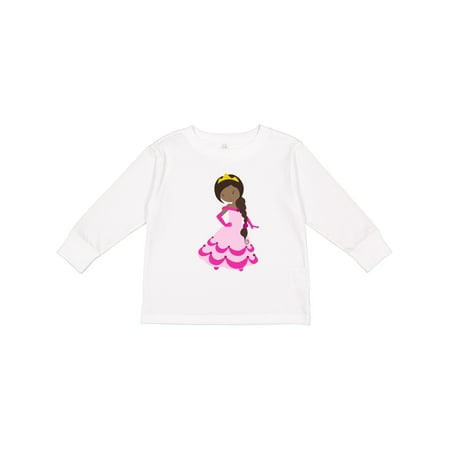 Inktastic African American Princess Princess In Pink Dress 1 Girls Long Sleeve Toddler T-Shirt
Inktastic African American Princess Princess In Pink Dress 1 Girls Long Sleeve Toddler T-Shirt