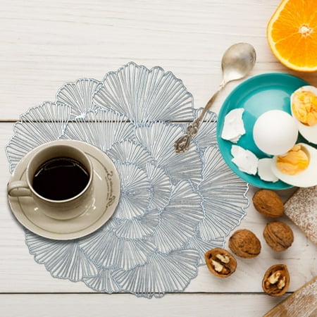 Vinyl Placemats Pretty Elegant Easy To Clean Table Mats Coffee Cup Mat For Dinner Party Decoration
Vinyl Placemats Pretty Elegant Easy To Clean Table Mats Coffee Cup Mat For Dinner Party Decoration