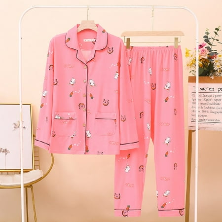 PIKADINGNIS Women Comfortable Pyjamas OverSize 5XL 6XL 7XL Long Sleeve Casual Homewear Autumn Winter Pajama Sets Cotton Long Sleepwear Set
PIKADINGNIS Women Comfortable Pyjamas OverSize 5XL 6XL 7XL Long Sleeve Casual Homewear Autumn Winter Pajama Sets Cotton Long Sleepwear Set