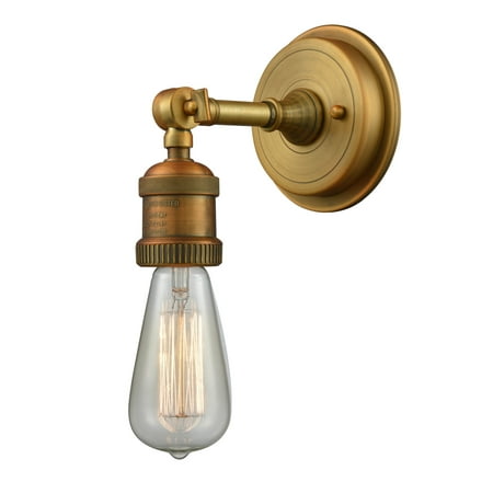 Innovations Lighting 203Bp-Nh Bare Bulb Bare Bulb 1 Light 6 Tall Bathroom Sconce - Brass
Innovations Lighting 203Bp-Nh Bare Bulb Bare Bulb 1 Light 6 Tall Bathroom Sconce - Brass