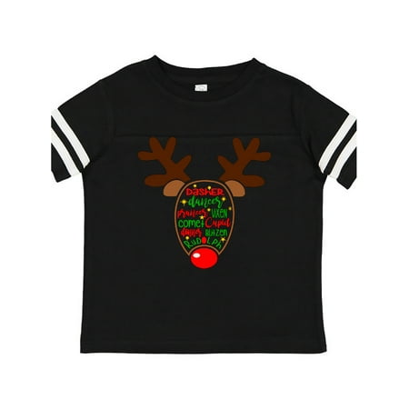 Inktastic Christmas Reindeer Face with Names and Red Nose Gift Toddler Boy or Toddler Girl T-Shirt
Inktastic Christmas Reindeer Face with Names and Red Nose Gift Toddler Boy or Toddler Girl T-Shirt