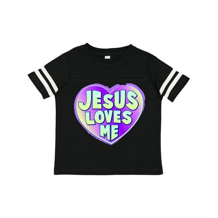 Inktastic Jesus Loves Me Gift Toddler Boy or Toddler Girl T-Shirt