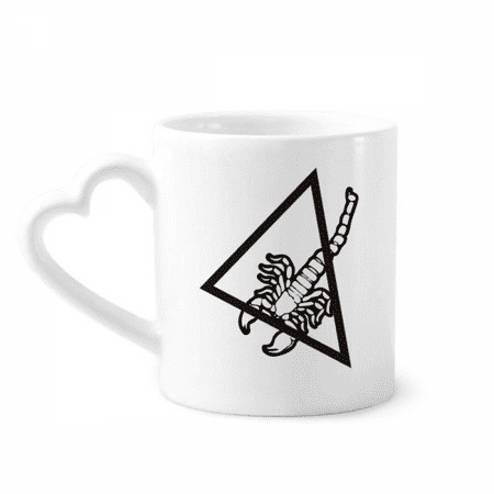 Scorpion Natural Insect Region Mug Coffee Cerac Drinkware Glass Heart Cup