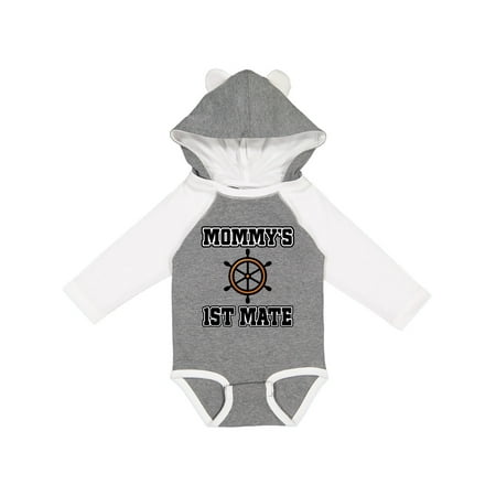 Inktastic Mommy 1st Mate Sailing Outfit Gift Baby Boy or Baby Girl Long Sleeve Bodysuit
Inktastic Mommy 1st Mate Sailing Outfit Gift Baby Boy or Baby Girl Long Sleeve Bodysuit