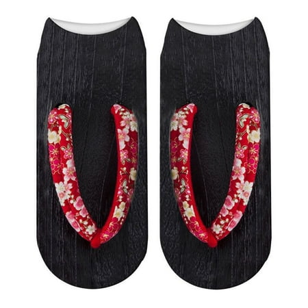 Socks For Women 3D Pattern Sandals Print Socks Running Socks Women Personality Low Ankle Womens Socks
Socks For Women 3D Pattern Sandals Print Socks Running Socks Women Personality Low Ankle Womens Socks