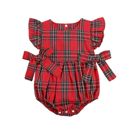 Bagilaanoe Newborn Baby Girl Christmas Rompers Plaid Print Fly Sleeve Bodysuits 6M 12M 18M 24M Infant One Piece Short Jumpsuit
Bagilaanoe Newborn Baby Girl Christmas Rompers Plaid Print Fly Sleeve Bodysuits 6M 12M 18M 24M Infant One Piece Short Jumpsuit