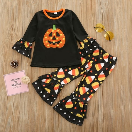 purcolt Baby Days savings!2PCS Toddler Baby Girls Halloween Pumpkin Print Outfits Long Sleeve Tops Shirts + Trousers Pants Suit Set Kids Children Fall Clothes 1-6 Years On Clearance
purcolt Baby Days savings!2PCS Toddler Baby Girls Halloween Pumpkin Print Outfits Long Sleeve Tops Shirts + Trousers Pants Suit Set Kids Children Fall Clothes 1-6 Years On Clearance