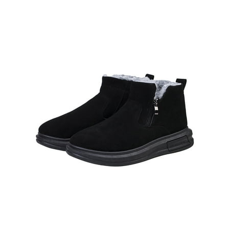 Rotosw Womens Casual Bootie Zip Up Snow Boots Plush Lining Warm Ankle Boot Lightweight Round Toe Winter Shoes Driving Non-slip Booties Black 7.5
Rotosw Womens Casual Bootie Zip Up Snow Boots Plush Lining Warm Ankle Boot Lightweight Round Toe Winter Shoes Driving Non-slip Booties Black 7.5