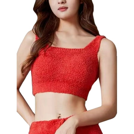 Avamo Women Bralettes Wide Shoulder Straps Bra Full Coverage Bralette Home Support Cami Comfort Wirefree Tank Red M Suggest (89-122 lbs)
Avamo Women Bralettes Wide Shoulder Straps Bra Full Coverage Bralette Home Support Cami Comfort Wirefree Tank Red M Suggest (89-122 lbs)