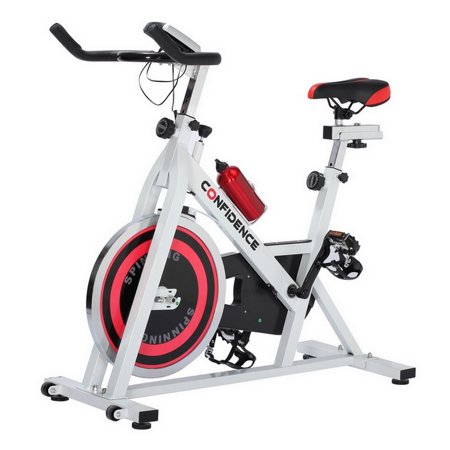 Confidence Fitness Magnetic Adjustable Flywheel Pro Exercise Gym Bike V2