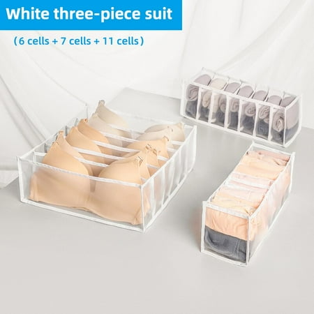 Obelix Home Storage Box Underwear Socks Bra Foldable Storage Box Washable Drawer Divider Space Saving Women Closet Organizer 
Obelix Home Storage Box Underwear Socks Bra Foldable Storage Box Washable Drawer Divider Space Saving Women Closet Organizer