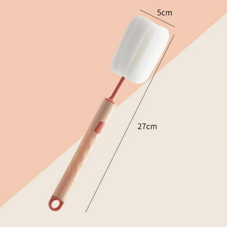 SweetCandy Bottle Brush 1pc Long Handle Kids Water Bottle Glass Cup Brushes Non-toxic Sponge Kitchen Cleaning Tool Non Dead Corner
SweetCandy Bottle Brush 1pc Long Handle Kids Water Bottle Glass Cup Brushes Non-toxic Sponge Kitchen Cleaning Tool Non Dead Corner