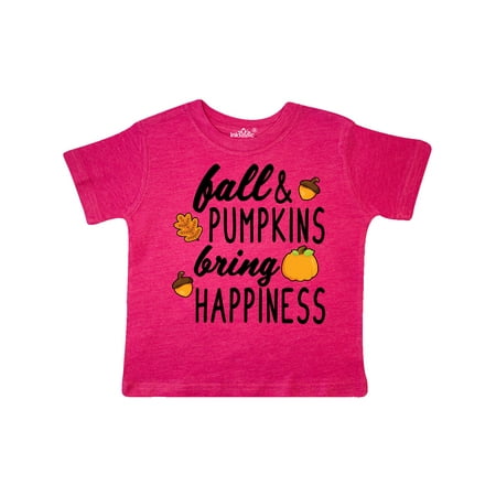 Inktastic Thanksgiving Fall and Pumpkins Bring Happiness Gift Toddler Boy or Toddler Girl T-Shirt
Inktastic Thanksgiving Fall and Pumpkins Bring Happiness Gift Toddler Boy or Toddler Girl T-Shirt