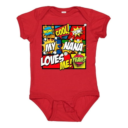 Inktastic My Nana Loves Me Gift Baby Boy or Baby Girl Bodysuit
Inktastic My Nana Loves Me Gift Baby Boy or Baby Girl Bodysuit