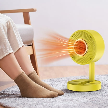 Hglyxoae Foldable Household Heater Small Electric Heater Desktop office Student Dormitory Heater(Yellow)
Hglyxoae Foldable Household Heater Small Electric Heater Desktop office Student Dormitory Heater(Yellow)