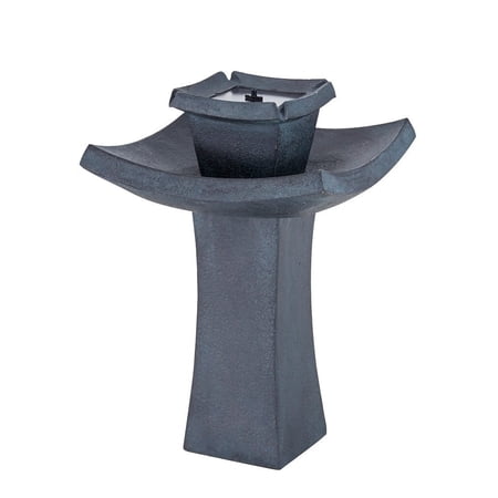 Water Pump Fountain, 2-tier Solar Demand Outdoor Garden Decorative Fountain Pump