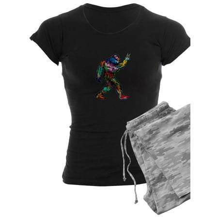 CafePress - PEACE UP Pajamas - Women s Dark Pajamas
