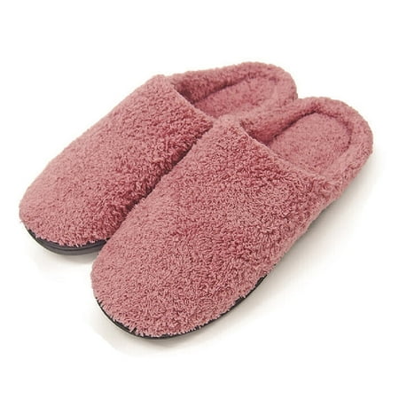 Pink Color Medium Size Cozy Memory Foam Slippers Fur Lined Anti Slip TPR Sole Winter House Shoe for Women
Pink Color Medium Size Cozy Memory Foam Slippers Fur Lined Anti Slip TPR Sole Winter House Shoe for Women