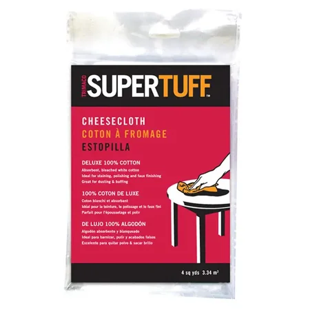 4 Sq Yds Trimaco 10303 Supertuff Cheesecloth 100% Bleach Cotton