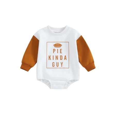 Cenuakty Toddler Baby Sweatshirt Rompers Thanksgiving Letter Print Fall Long Sleeve Jumpsuit for Newborn Infant Cute Clothes
Cenuakty Toddler Baby Sweatshirt Rompers Thanksgiving Letter Print Fall Long Sleeve Jumpsuit for Newborn Infant Cute Clothes