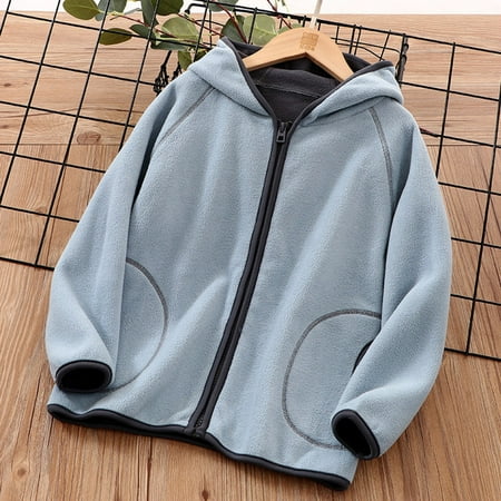 Hunpta Toddler Boys Girls Long Sleeve Autumn Winter Solid Fleece Zippered Hoodie Coat Jacket Thicken Warm Outwear
Hunpta Toddler Boys Girls Long Sleeve Autumn Winter Solid Fleece Zippered Hoodie Coat Jacket Thicken Warm Outwear