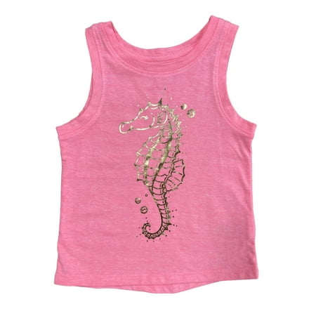 Infant & Toddler Girls Pink & Gold Seahorse Tank Top Sleeveless Shirt 12 Months
Infant & Toddler Girls Pink & Gold Seahorse Tank Top Sleeveless Shirt 12 Months