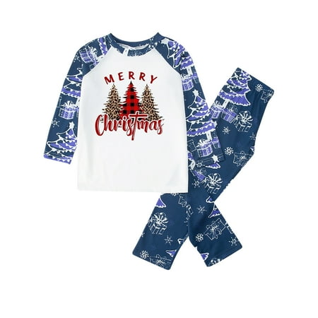 Honeeladyy Parent-child Warm Christmas Set Printed Home Wear Pajamas Two-piece Kid Set Blue Clearance under 10$
Honeeladyy Parent-child Warm Christmas Set Printed Home Wear Pajamas Two-piece Kid Set Blue Clearance under 10$
