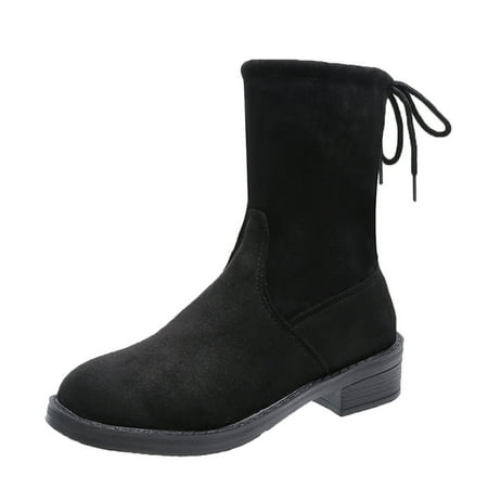Tepsmf Chelsea Boots Women Ladies Black Bandage High-Heeled Thick-Soled Snow Boots Shoes
Tepsmf Chelsea Boots Women Ladies Black Bandage High-Heeled Thick-Soled Snow Boots Shoes