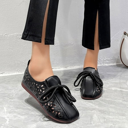 Follure Ladies Fashion Solid Color Hollow Out Pumps Retro Flat Lace Up Casual Shoes
Follure Ladies Fashion Solid Color Hollow Out Pumps Retro Flat Lace Up Casual Shoes