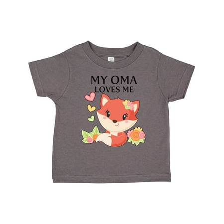 Inktastic My Oma Loves Me- Little Fox Gift Toddler Boy or Toddler Girl T-Shirt
Inktastic My Oma Loves Me- Little Fox Gift Toddler Boy or Toddler Girl T-Shirt