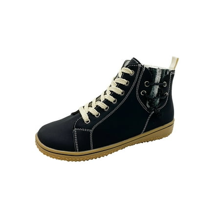 Daeful Womens Snow Boots Lace Up Winter Boot Plush Lined Warm Booties Casual Non Slip Shoes Outdoor Ankle Bootie Black 6
Daeful Womens Snow Boots Lace Up Winter Boot Plush Lined Warm Booties Casual Non Slip Shoes Outdoor Ankle Bootie Black 6
