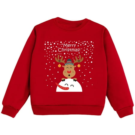 Yoryorlue Christmas Toddler Girls Boys Sweatshirt Girls Kids Casual Loose Active Full Sleeves Sweatshirts Letter Print Teen Crop Tops
Yoryorlue Christmas Toddler Girls Boys Sweatshirt Girls Kids Casual Loose Active Full Sleeves Sweatshirts Letter Print Teen Crop Tops