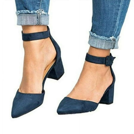Heels for Women Closed Toe - Ankle Strap Chunky Low Heels Dress Shoes for Women Wedding Heels for Prom Party Bridal Pump Shoes
Heels for Women Closed Toe - Ankle Strap Chunky Low Heels Dress Shoes for Women Wedding Heels for Prom Party Bridal Pump Shoes