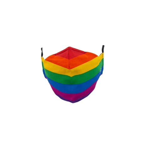Socksmith Fun Designed Masks - One Size Fits All (Rainbow - Multi 1-Pack)