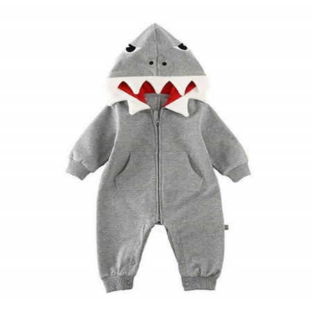 Lieserram Baby Boy Girl Shark Hooded Romper 6 12 18 24 Months Infant Long Sleeve Closure with Pockets Bodysuit Playsuit
Lieserram Baby Boy Girl Shark Hooded Romper 6 12 18 24 Months Infant Long Sleeve Closure with Pockets Bodysuit Playsuit