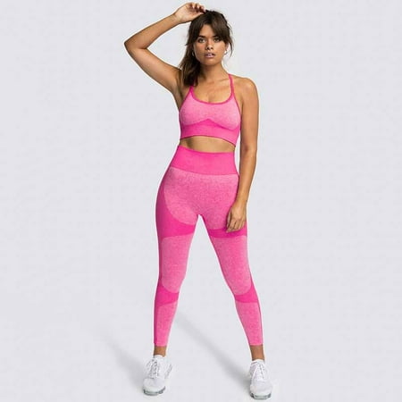 Seamless Women Yoga Set High Waist Yoga Pants Gym Clothing Women Sportswear Sleeveless Sports Bra Leggings Workout Sports Suit
Seamless Women Yoga Set High Waist Yoga Pants Gym Clothing Women Sportswear Sleeveless Sports Bra Leggings Workout Sports Suit