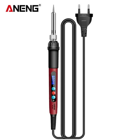 ANENG SL103 Digital Electric Soldering Iron US/EU Plug Adjustable Temperature Display Welding Tool Portable Electrocautery
ANENG SL103 Digital Electric Soldering Iron US/EU Plug Adjustable Temperature Display Welding Tool Portable Electrocautery