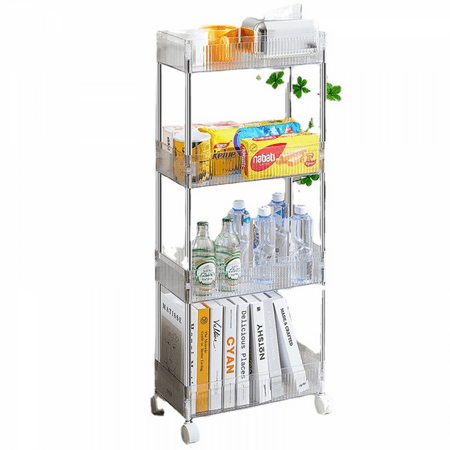 Movable Vegetable Rack Kitchen Multi-Function Fruit And Vegetable Preparation Plate Household Hot Pot Dish Multi-Layer Sorting Tray Kitchen Sundries Rack.(White)
Movable Vegetable Rack Kitchen Multi-Function Fruit And Vegetable Preparation Plate Household Hot Pot Dish Multi-Layer Sorting Tray Kitchen Sundries Rack.(White)