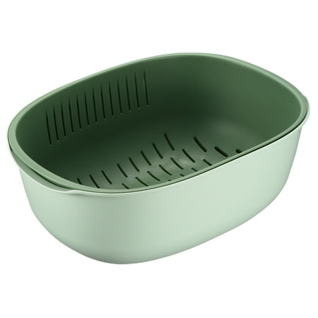 Unique Bargains Colander Bowl Strainers Set Plastic Double Layered Strainer Light Green
Unique Bargains Colander Bowl Strainers Set Plastic Double Layered Strainer Light Green
