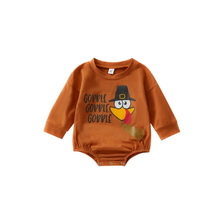 Bagilaanoe Newborn Baby Girl Boy Thanksgiving Romper Sweatshirt Long Sleeve Bodysuit Letters Turkey Print Pullover 3M 6M 12M 18M Infant Fall Tee Tops
Bagilaanoe Newborn Baby Girl Boy Thanksgiving Romper Sweatshirt Long Sleeve Bodysuit Letters Turkey Print Pullover 3M 6M 12M 18M Infant Fall Tee Tops