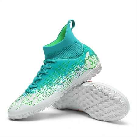 Boy s Soccer Shoes Kids Football Boots Cleats High-Top Spikes Soccer Shoes Girls Outdoor Athletic Training Sneakers
Boy s Soccer Shoes Kids Football Boots Cleats High-Top Spikes Soccer Shoes Girls Outdoor Athletic Training Sneakers