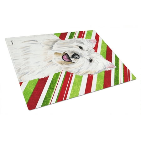 Carolines Treasures SC9330LCB Westie Candy Cane Holiday Christmas Glass Cutting Board Large 12H x 16W multicolor
Carolines Treasures SC9330LCB Westie Candy Cane Holiday Christmas Glass Cutting Board Large 12H x 16W multicolor