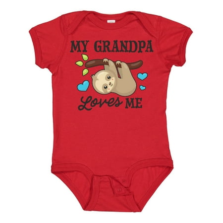 Inktastic My Grandpa Loves Me with Sloth and Hearts Gift Baby Boy or Baby Girl Bodysuit
Inktastic My Grandpa Loves Me with Sloth and Hearts Gift Baby Boy or Baby Girl Bodysuit