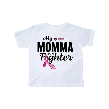 Inktastic Breast Cancer Awareness My Momma is a Fighter Gift Toddler Boy or Toddler Girl T-Shirt
Inktastic Breast Cancer Awareness My Momma is a Fighter Gift Toddler Boy or Toddler Girl T-Shirt