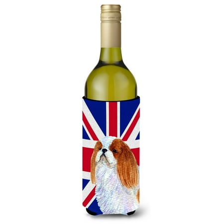 Carolines Treasures SS4949LITERK English Toy Spaniel with English Union Jack British Flag Wine Bottle Hugger Wine
Carolines Treasures SS4949LITERK English Toy Spaniel with English Union Jack British Flag Wine Bottle Hugger Wine